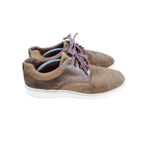 UGG Men's Hyperlite Suede Oxfords. Brown. Size 11.5. Missing Inserts. - Picture 4 of 8
